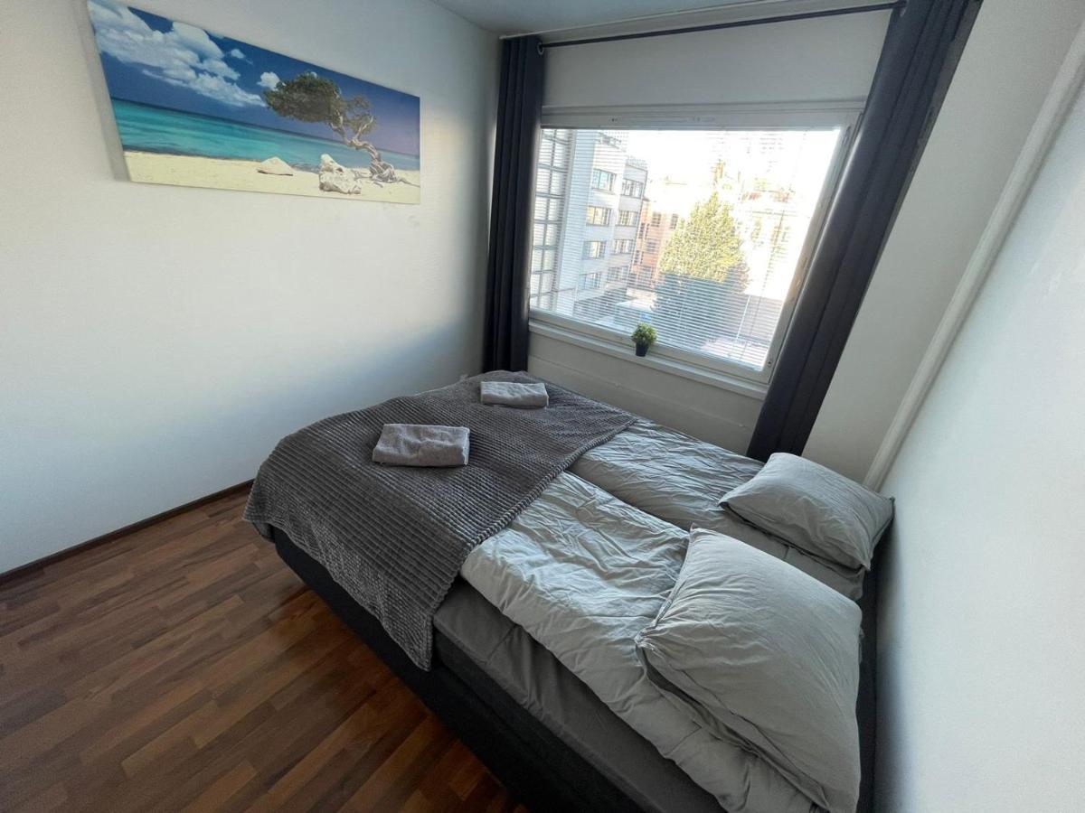 Oulu City Center 4-Room Apartment Parking Eksteriør bilde