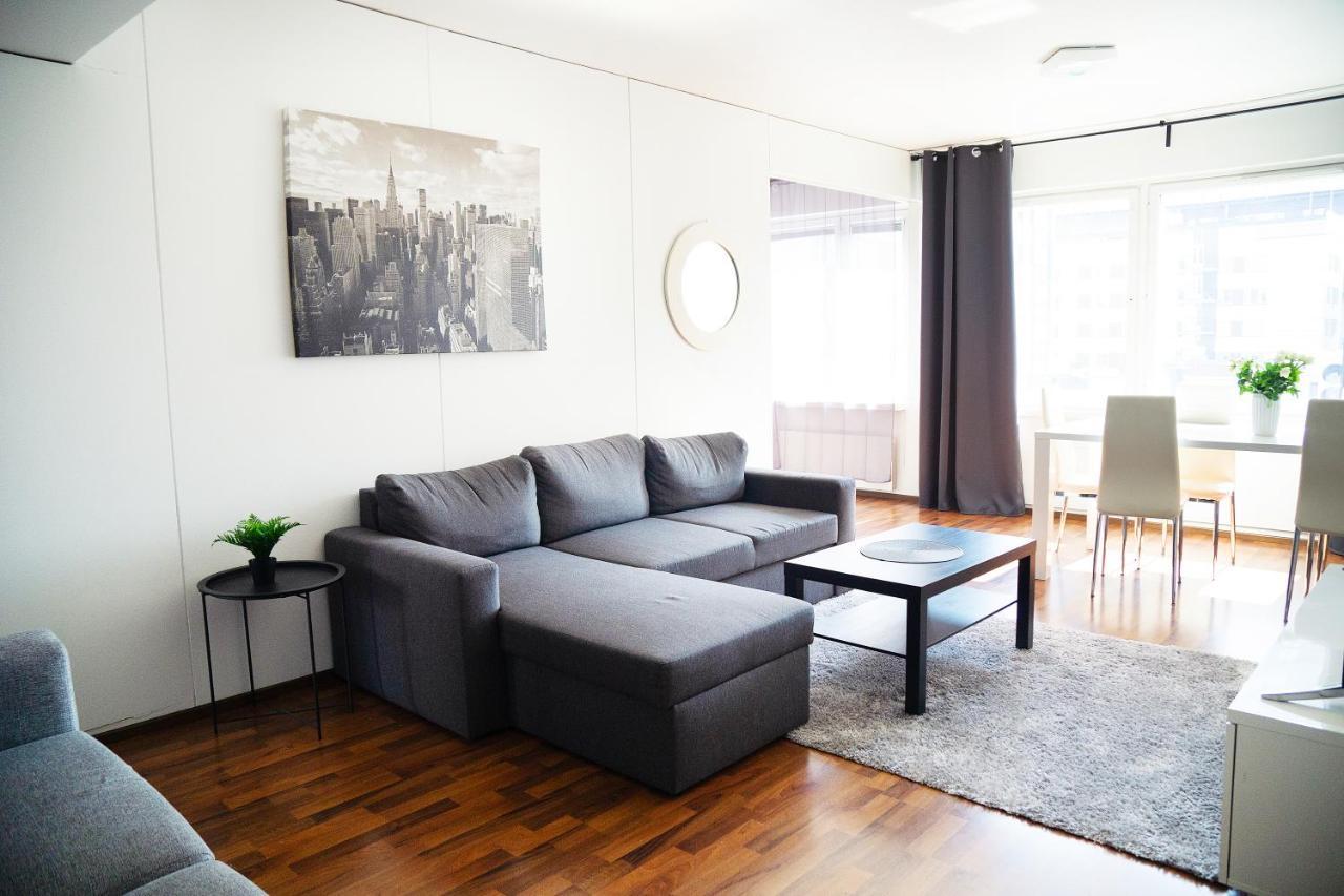 Oulu City Center 4-Room Apartment Parking Eksteriør bilde